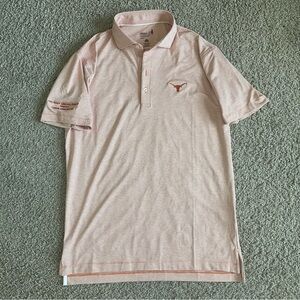 Johnnie O Performance University of Texas Striped Polo